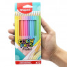 Lapsa me ngjyra x12 pastel Color'Peps MAPED